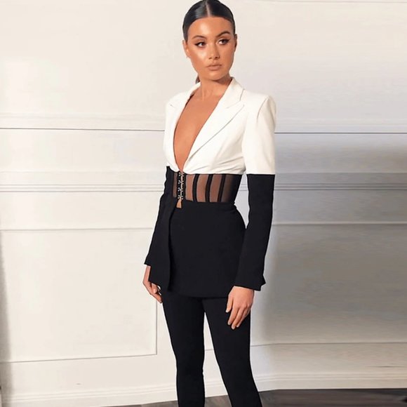 corset blazer jacket